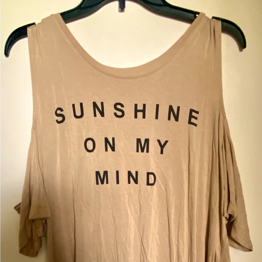 SZ XL Cold Shoulder Apt 9 Top
